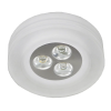 SPOT DE EMBUTIR GLOW D 9CM X 5CM 3 X LED 1W 127V / 220V ACETINADO E TRANSPARENTE - YD227RC