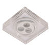 SPOT DE EMBUTIR GLOW 9CM X 9CM X 5CM 3 X LED 1W 127V / 220V ACETINADO - YD227QF