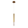 PENDENTE VITA BRONZE E TRANSPARENTE (D)3.2CM (A)51CM 1X4W 3000K 200LM - HM005S
