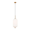 PENDENTE TRES DOURADO E BRANCO (D)22CM (A)59.5CM 1XE27 40W - HC014G