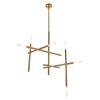 PENDENTE MALAGUETA DOURADO E BRANCO (D)93CM (A)100CM 8XG9 80W - GR001