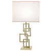 BASE PARA ABAJUR BALANCE DOURADO (C)19CM (L)16CM (A)48CM 1X40W E27