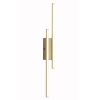 ARANDELA / PLAFON TEC DOURADO E BRANCO (C)78CM (L)18CM (A)6CM 1X20W 3000K 1350LM - GD013G