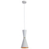PENDENTE SET BRANCO E DOURADO (D)18CM (A)41,5CM 1X40W E27