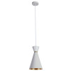 PENDENTE SET BRANCO E DOURADO (D)18CM (A)3.5CM 1X40W E27