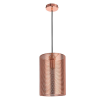 PENDENTE TELINHA D 20CM X 32CM 1XE27 127V / 220V COBRE - CI002