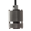PENDENTE SOCKET D 5CM X 6CM 1XE27 127V / 220V CROMADO - DA002C
