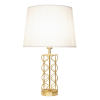 BASE PARA ABAJUR MOTIF DOURADO (D)12CM (A)39CM 1XE27 40W - GL003G