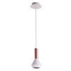 PENDENTE PITUCO ROSE GOLD E BRANCO E BRANCO (D)10CM (A)18.7CM 1XGU10 10W - ML015W