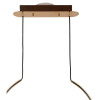 PENDENTE NERO DOURADO E BRANCO (C)60CM (L)30CM (A)69CM 5XG9 50W - MM002G