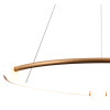 PENDENTE NÉBULA DOURADO E BRANCO (D)87CM 1X35W 3000K 1750LM - DW005SG
