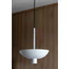 SANN 02 PEND. Ø28CM 1X MR11 (110V-14W) 1200L 3000K – BRANCO