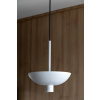 SANN 02 PEND. Ø40CM 1X MR16 (220V-12W) 1200L 3000K – BRANCO
