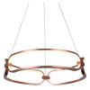 PENDENTE LUMINA ROSE GOLD (D)45CM (A)9.5CM 1X37W 3000K 1850LM - BB006E