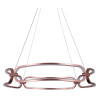PENDENTE LUMINA ROSE GOLD (D)60CM (A)9.5CM 1X50W 3000K 2500LM - BB007E