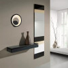 ARANDELA / PLAFON LOOP PRETO E BRANCO (D)22CM (L)5.2CM 1X10W 3000K 330LM - HM006WB