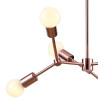 PENDENTE LEBLON ROSE GOLD (D)60CM (A)118CM 5XE27 200W - RM001R