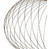 PLAFON DE SOBREPOR LANTERNA DOURADO E BRANCO (D)40CM (A)25CM 1X12W 3000K 60 - HC011