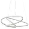 PENDENTE ZIG BRANCO (C)57CM (L)47CM (A)26CM 1X35W 3000K 1800LM - TP001