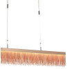 PENDENTE VOILE ROSE GOLD 1X33,6W 3000K 1680LM - BB003