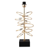BASE PARA ABAJUR VENETO DOURADO (D)13CM (A)54CM 1XE27 40W - MI003