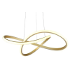 PENDENTE FLUIRE DOURADO (C)58CM (L)55CM (A)24CM 1X30W 3000K 1500LM - SB001