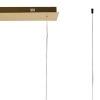 PENDENTE BOSSA NOVA DOURADO E BRANCO (D)12CM (L)90CM (A)60CM 20W + 7W 3000K 1350LM - OC007