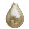 PENDENTE CAJU BRONZE E CONHAQUE  1XE27 40W - RZ001S