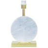 BASE PARA ABAJUR BIAGIO DOURADO E BRANCO (D)22CM (L)12CM (A)37CM 1XE27 40W - GL016WG