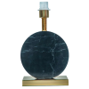 BASE PARA ABAJUR BIAGIO DOURADO E PRETO (D)22CM (L)12CM (A)37CM 1XE27 40W - GL016BG