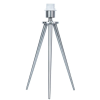 BASE PARA ABAJUR ALLEGRO NIQUELADO (D)26CM (A)42CM 1XE27 40W - GL013N