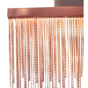 ARANDELA VOILE ROSE GOLD (C)32CM (L)8CM (A)26CM 1X8W 3000K 400LM - BB017