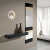 ARANDELA / PLAFON LOOP CROMADO E BRANCO (D)22CM (L)5.2CM 1X10W 3000K 330LM - HM006CR