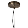 PENDENTE TAHI DOURADO E TRANSPARENTE (D)14CM (A)15CM 1XG9 25W - RE014S