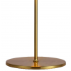 ABAJUR MIA DOURADO E TRANSPARENTE (D)26CM (A)56CM 1X1W 3000K 300LM LED