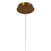 PENDENTE VITA BRONZE E TRANSPARENTE (D)3.2CM (A)51CM 1X4W 3000K 200LM - HM005S