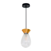 Pendente Kito Bronze E Transparente (D)13Cm (C)0Cm (L)0Cm (A)24,5Cm 1X25W 0Lm G9 - HL025