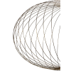 PENDENTE LANTERNA DOURADO E BRANCO (D)50CM (A)32CM 1X16W 3000K 800LM - HC010