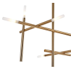 PENDENTE MALAGUETA DOURADO E BRANCO (D)93CM (A)100CM 8XG9 80W - GR001