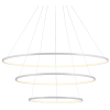 PENDENTE BIRDIE BRANCO (D)80 + 60 + 40CM (A)42CM 17W + 13W + 9W 3200K 3120L - KW002W