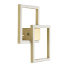 ARANDELA / PLAFON TEC DOURADO (C)41CM (L)41CM (A)4CM 1X45W 3000K 2450LM - GD010G