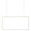 PENDENTE TEC BRANCO (C)30CM (L)60CM (A)2CM 1X32W 3000K 1810LM - GD016W
