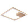 PLAFON DE SOBREPOR TEC DOURADO E BRANCO (C)40CM (L)40CM (A)4CM 1X30W 3000K 1790LM - GD014G
