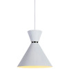 PENDENTE SET BRANCO E NICKEL (D)23CM (A)23CM 1X40W E27