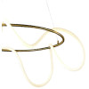 PENDENTE MANTRA DOURADO (D)80CM (A)30CM 1X45W 2700K 3375LM - OC011L