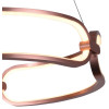 PENDENTE LUMINA ROSE GOLD (D)45CM (A)9.5CM 1X37W 3000K 1850LM - BB006E