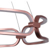 PENDENTE LUMINA ROSE GOLD (D)60CM (A)9.5CM 1X50W 3000K 2500LM - BB007E
