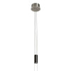 PENDENTE IOIÔ NICKEL E FUME (D)22CM (A)19CM 1X8.5W 3000K 850LM - BB008N