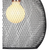 PENDENTE COPPER COBRE E PRETO (D)28CM (A)41CM 1XE27 40W - XN003