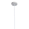 PENDENTE BOT BRANCO E COBRE (D)50CM (A)38,5CM 1X40W E27